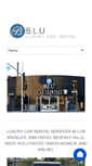 Mobile Screenshot of blucarrental.com