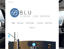Tablet Screenshot of blucarrental.com